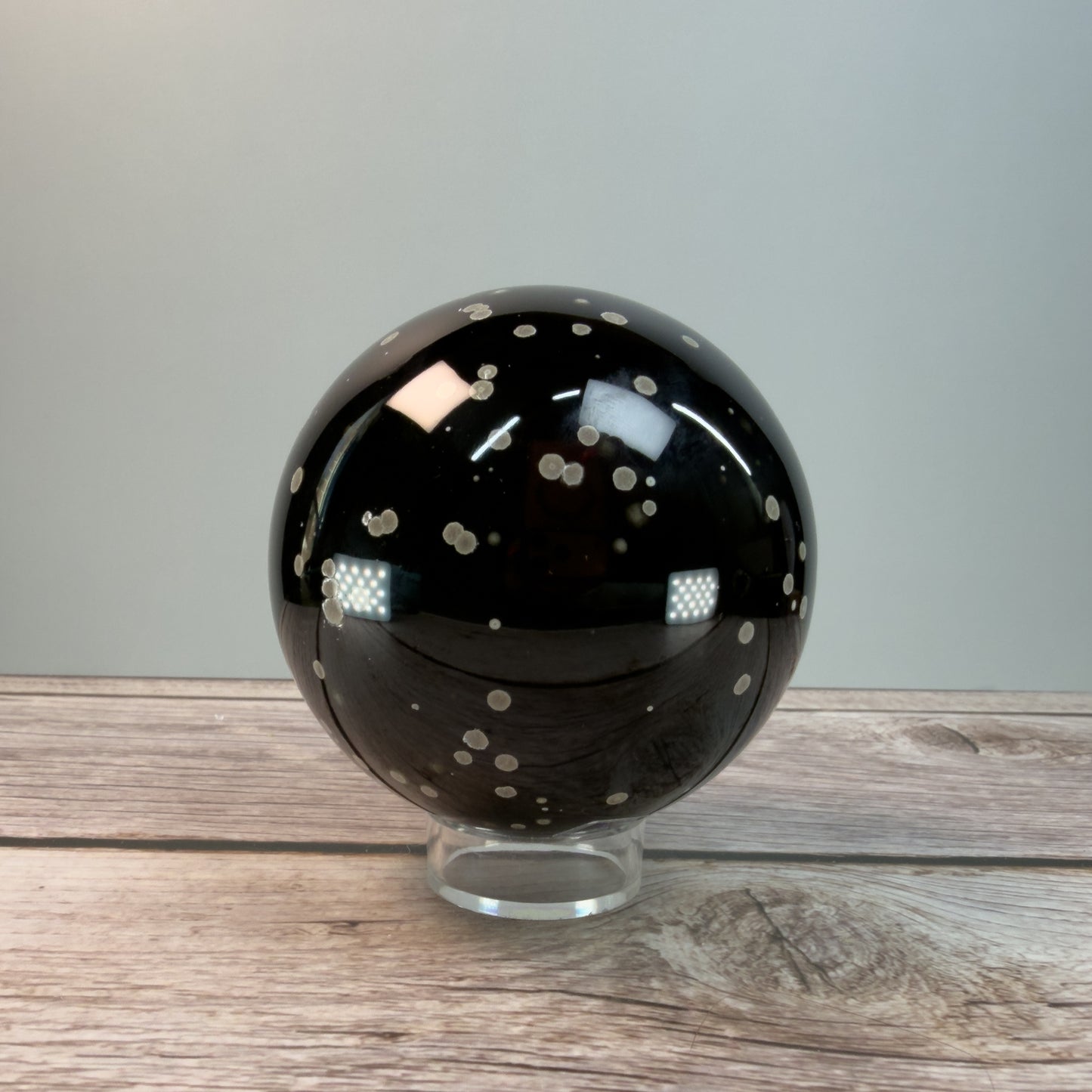 Stardust Obsidian Sphere