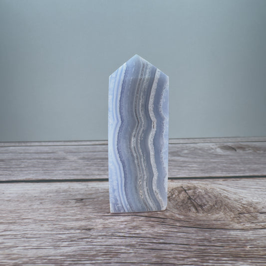 Agate (Blue Lace) Tower – AGA-TOW-0001