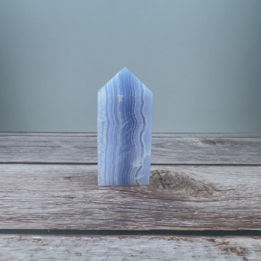 Agate (Blue Lace) Tower – AGA-TOW-0002