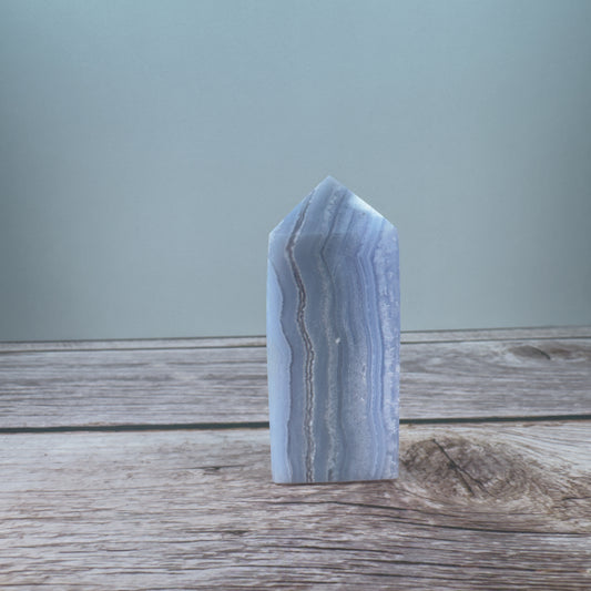 Agate (Blue Lace) Tower – AGA-TOW-0005