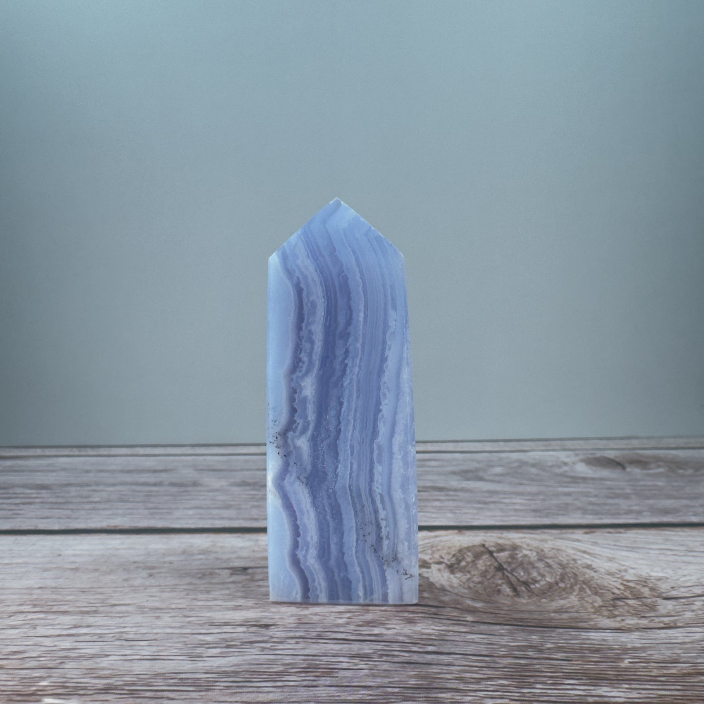 Agate (Blue Lace) Tower – AGA-TOW-0006