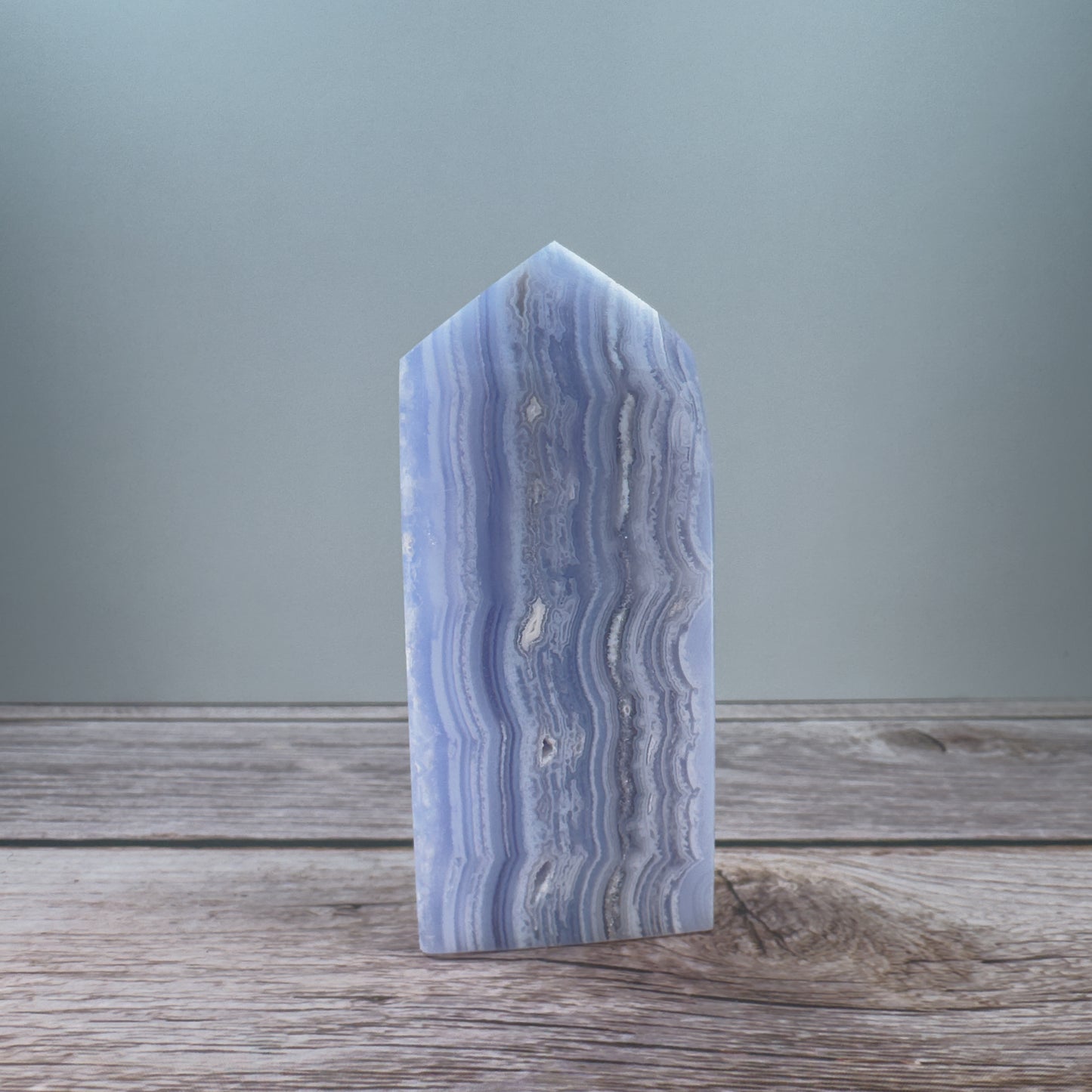 Agate (Blue Lace) Tower – AGA-TOW-0008