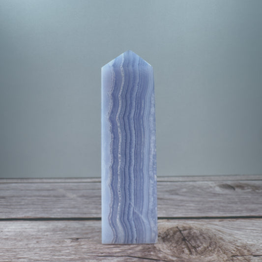 Agate (Blue Lace) Tower – AGA-TOW-0009