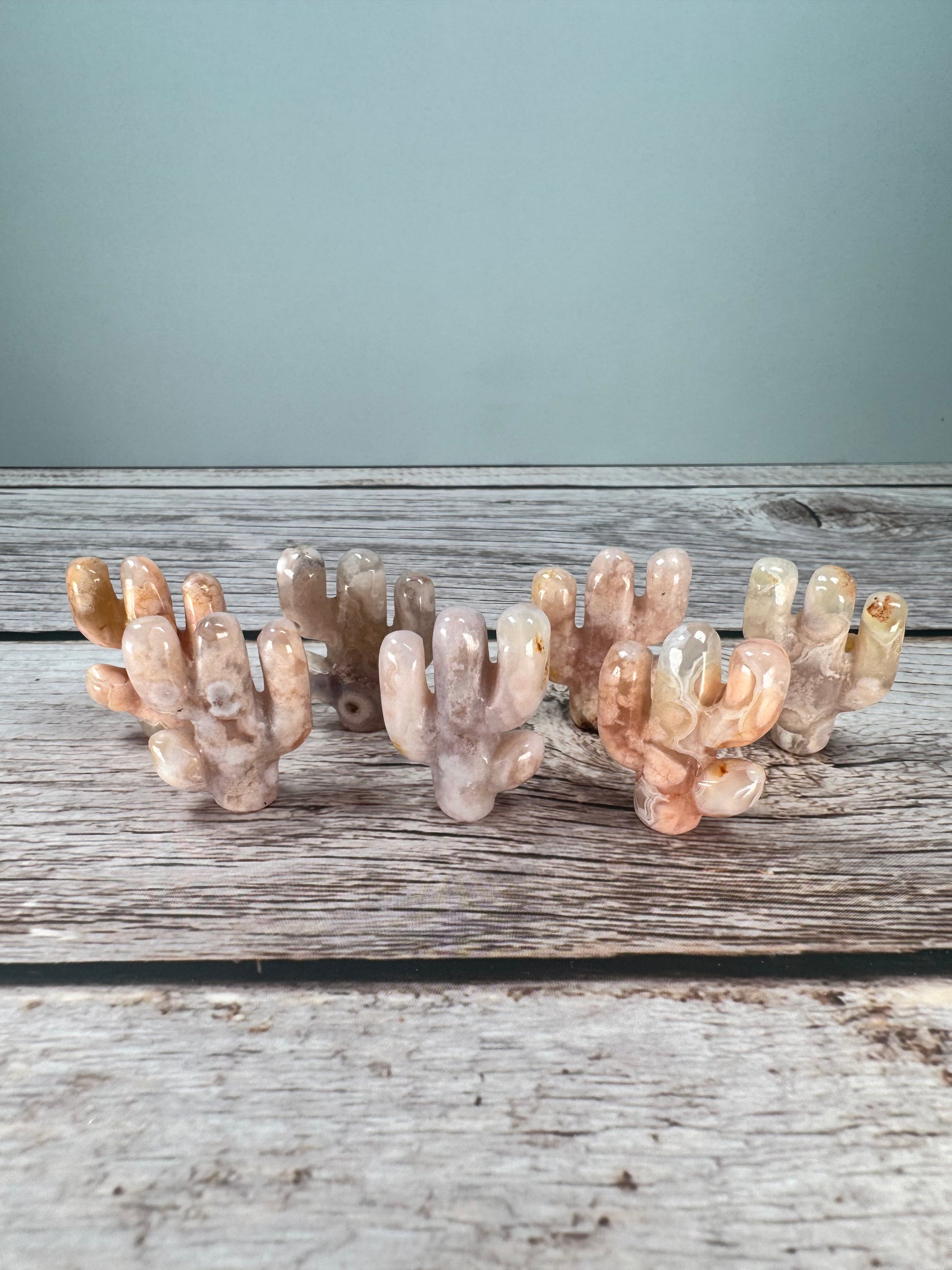 Flower Agate Carving – 100003