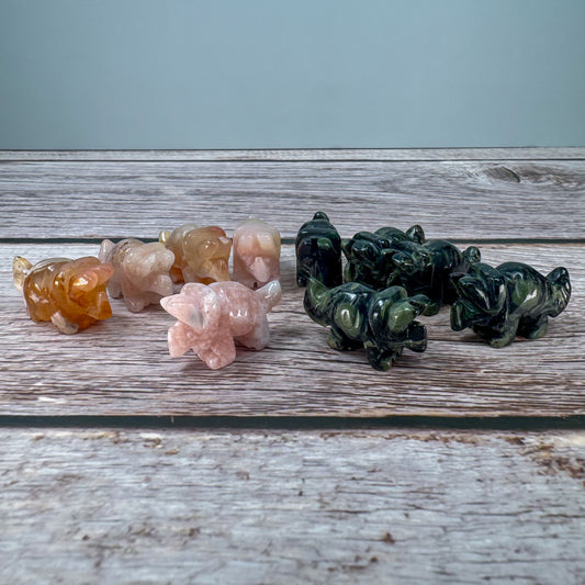 Kambaba Jasper Carving – 100005