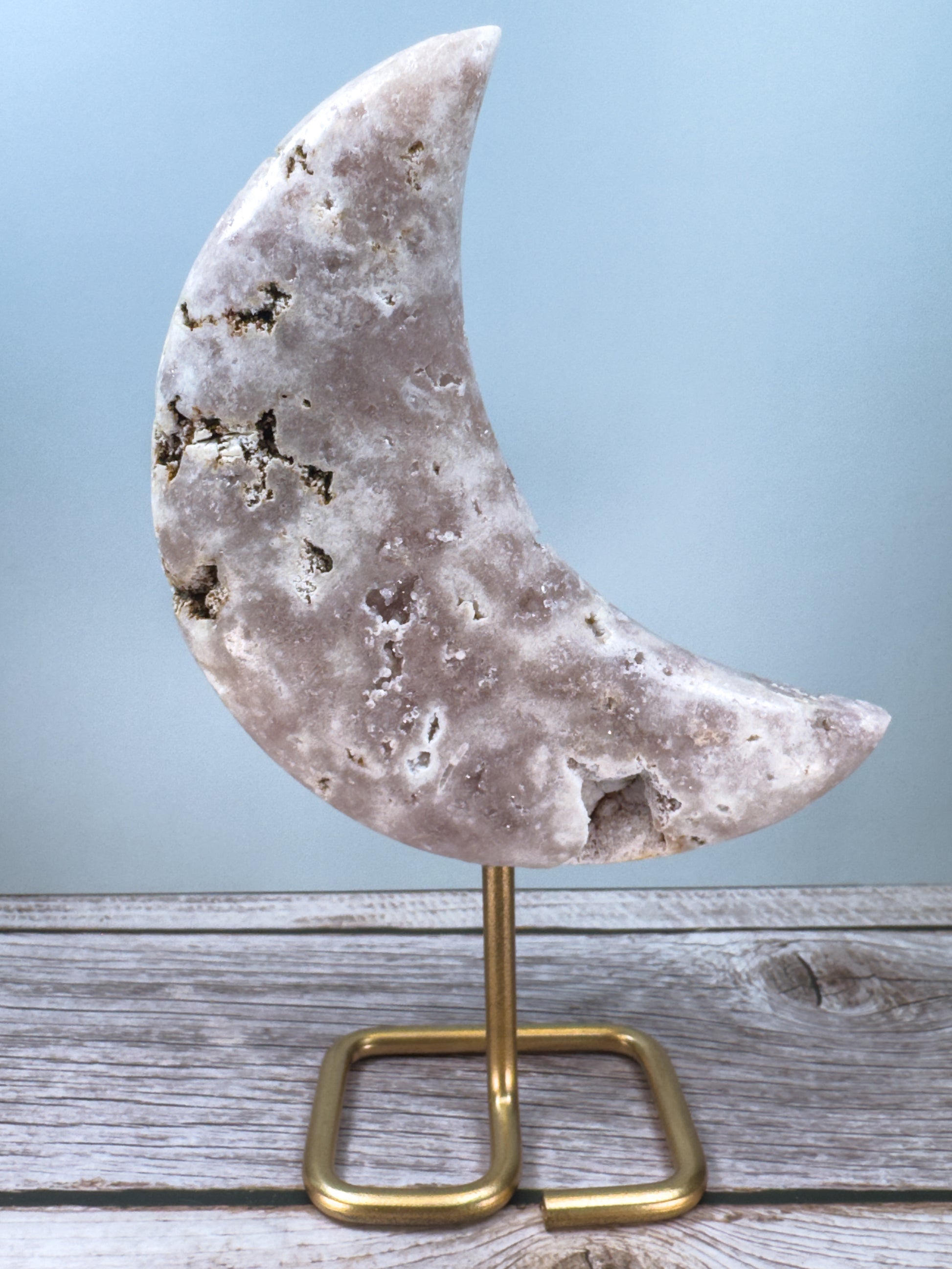 Pink Amethyst On Stand – 100008 (2)