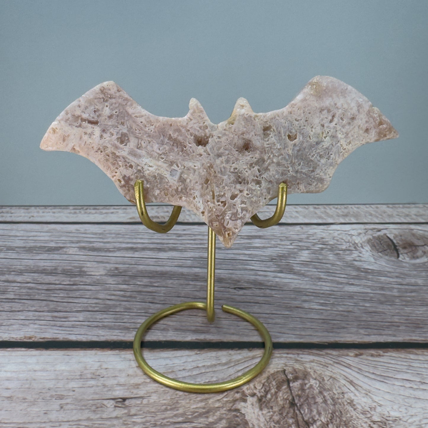 Pink Amethyst On Stand – 100011