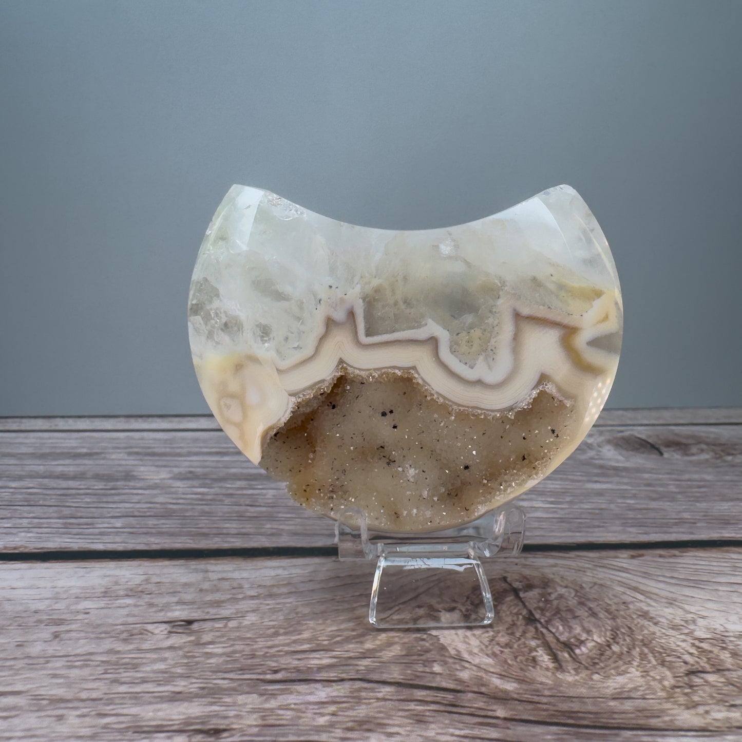 Druzy Agate Carving – 800040