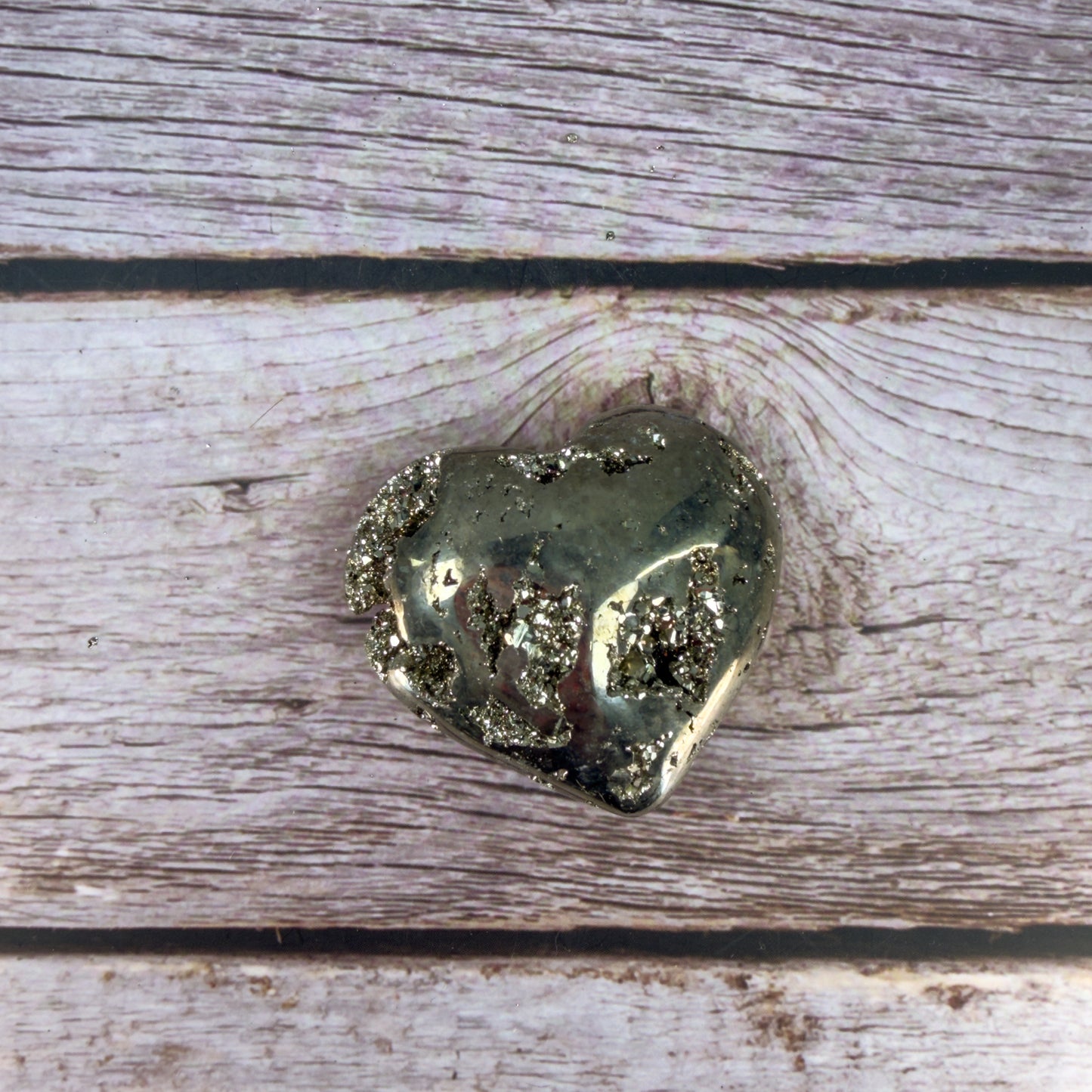 Pyrite Heart – 100049 (2)