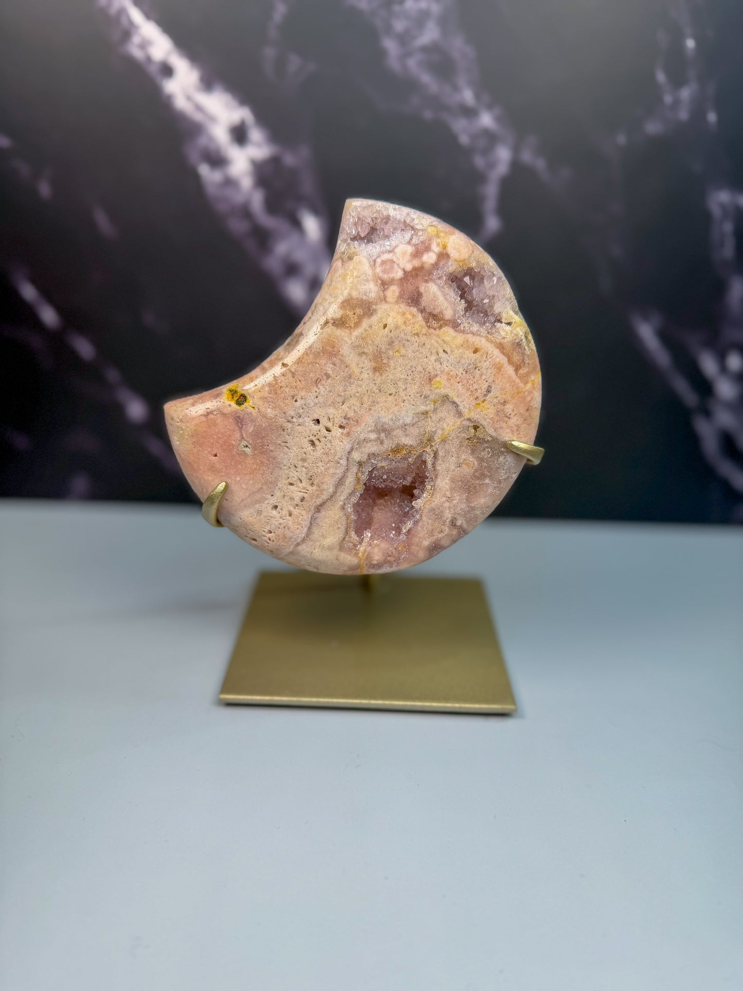 Pink Amethyst On Stand – 500020 (3)