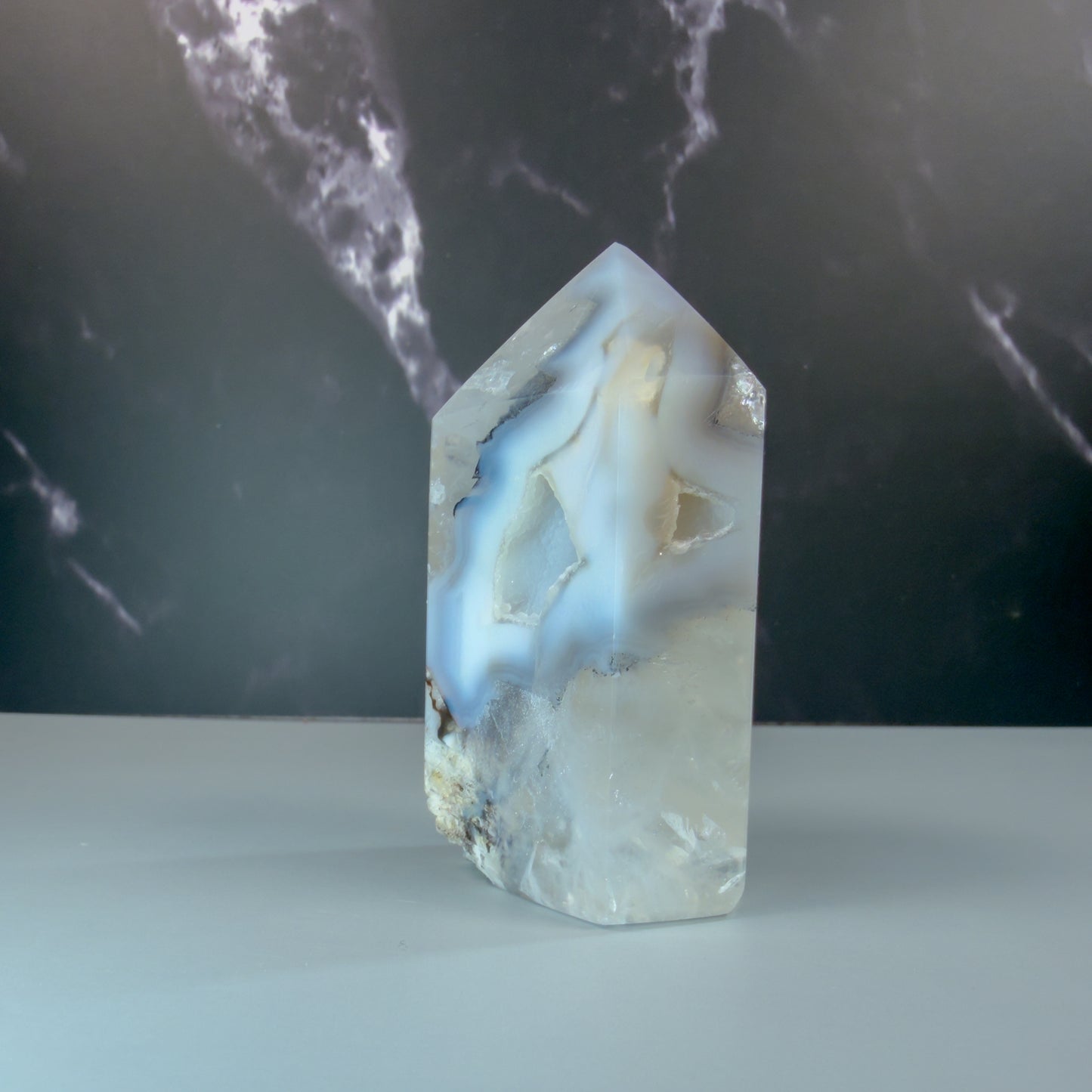 Druzy Agate Tower – 100120 (3)