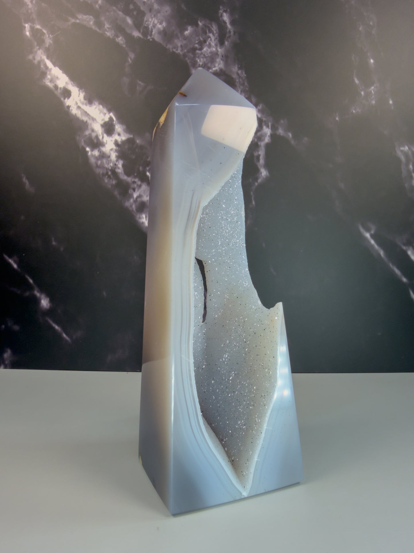 Druzy Agate Tower – 100123 (3)
