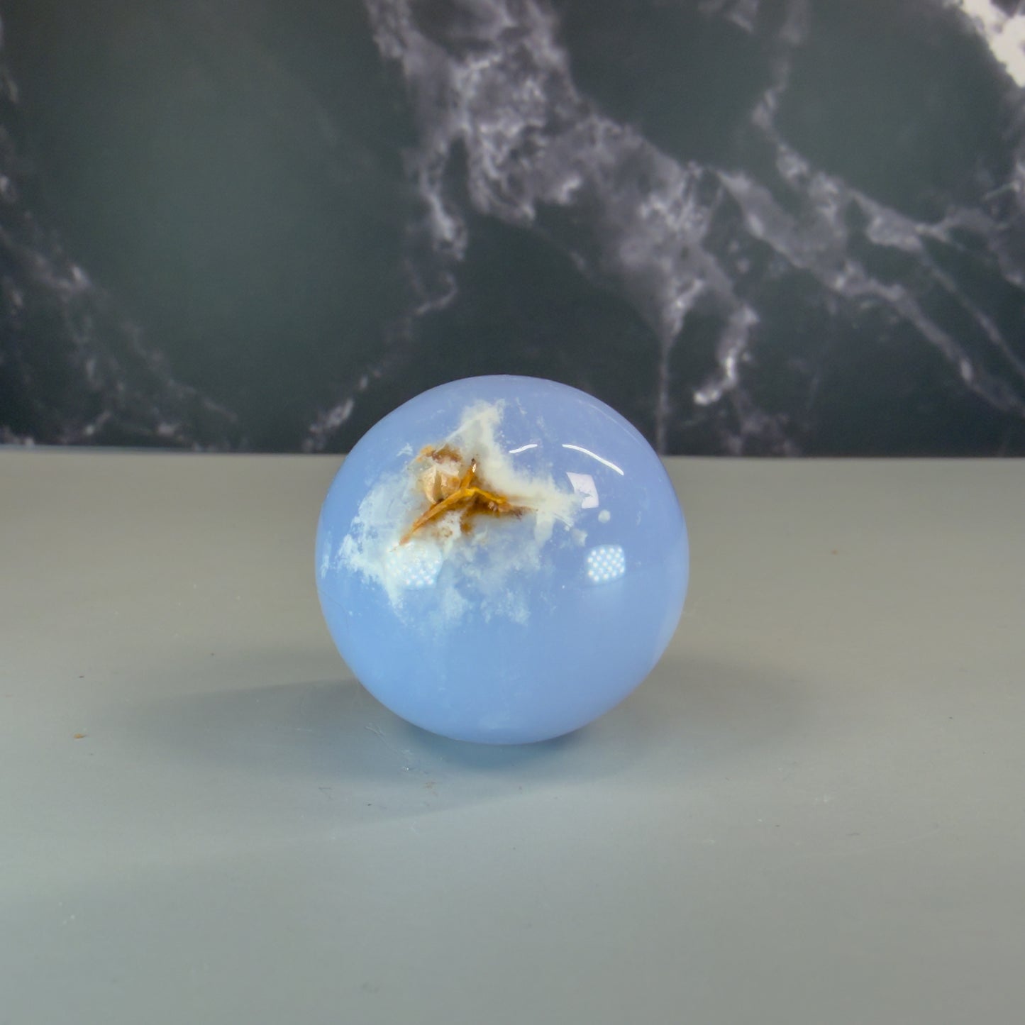 Chalcedony (Blue) Sphere – 100161 (2)
