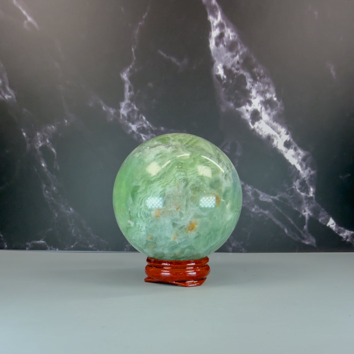 Fluorite (Green) Sphere – 100176 (3)