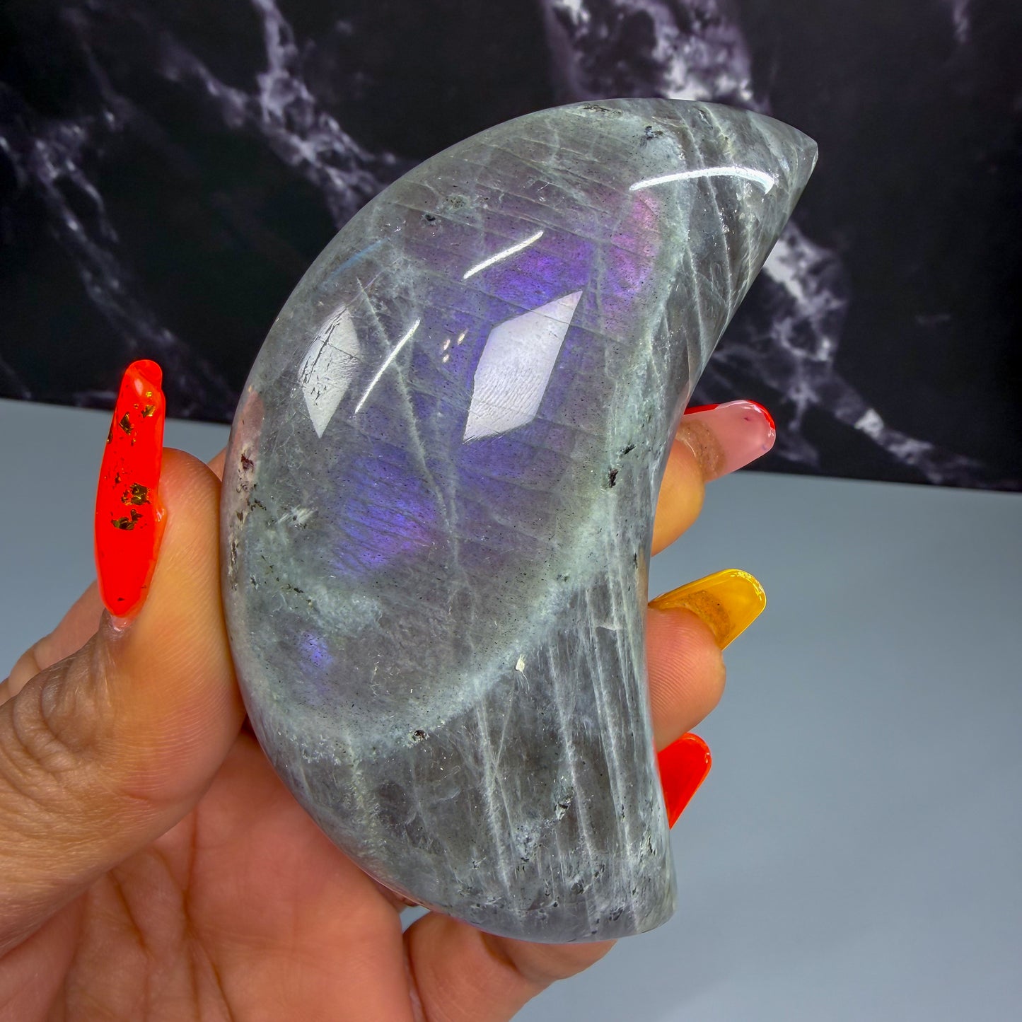 Labradorite Moon Carving – 100269 (3)