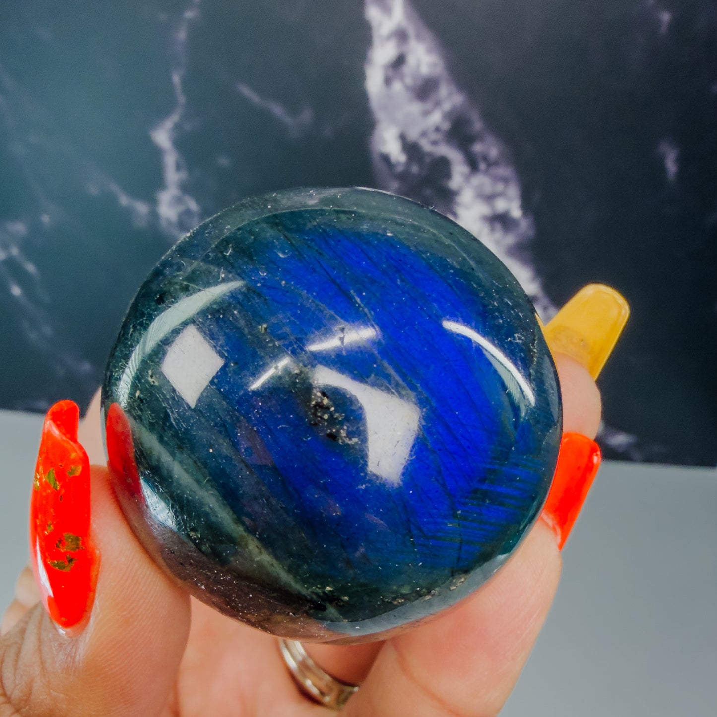 Labradorite Sphere – 100292