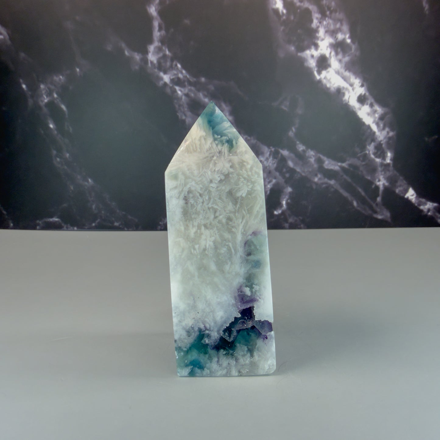 Rainbow Fluorite Tower – 100310 (3)