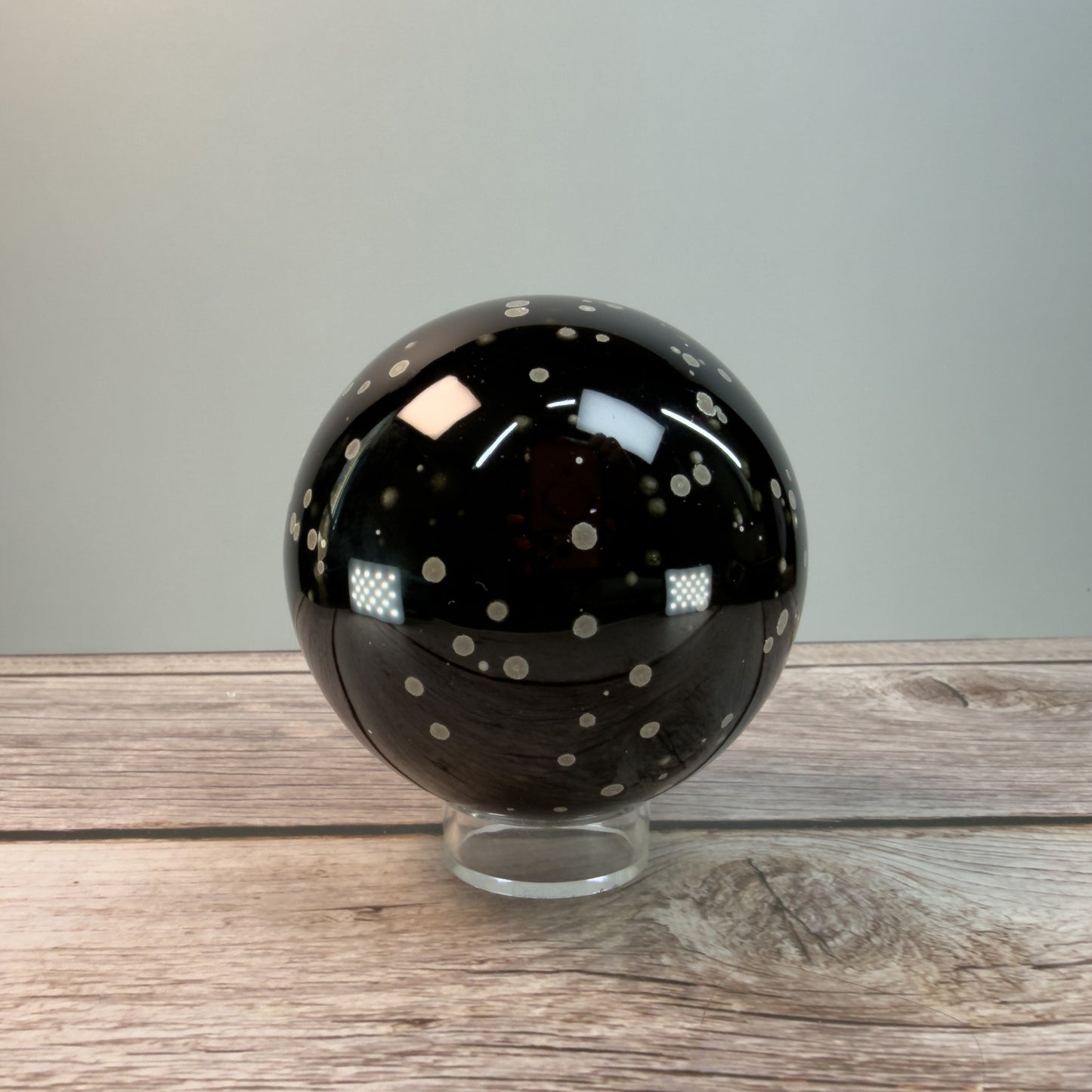 Stardust Obsidian Sphere