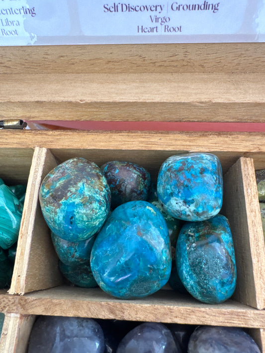 Chrysocolla Tumbles