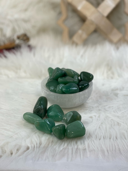 Green Aventurine Tumbles