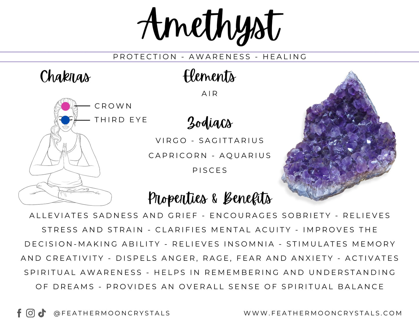Amethyst AAA+ Tumbles