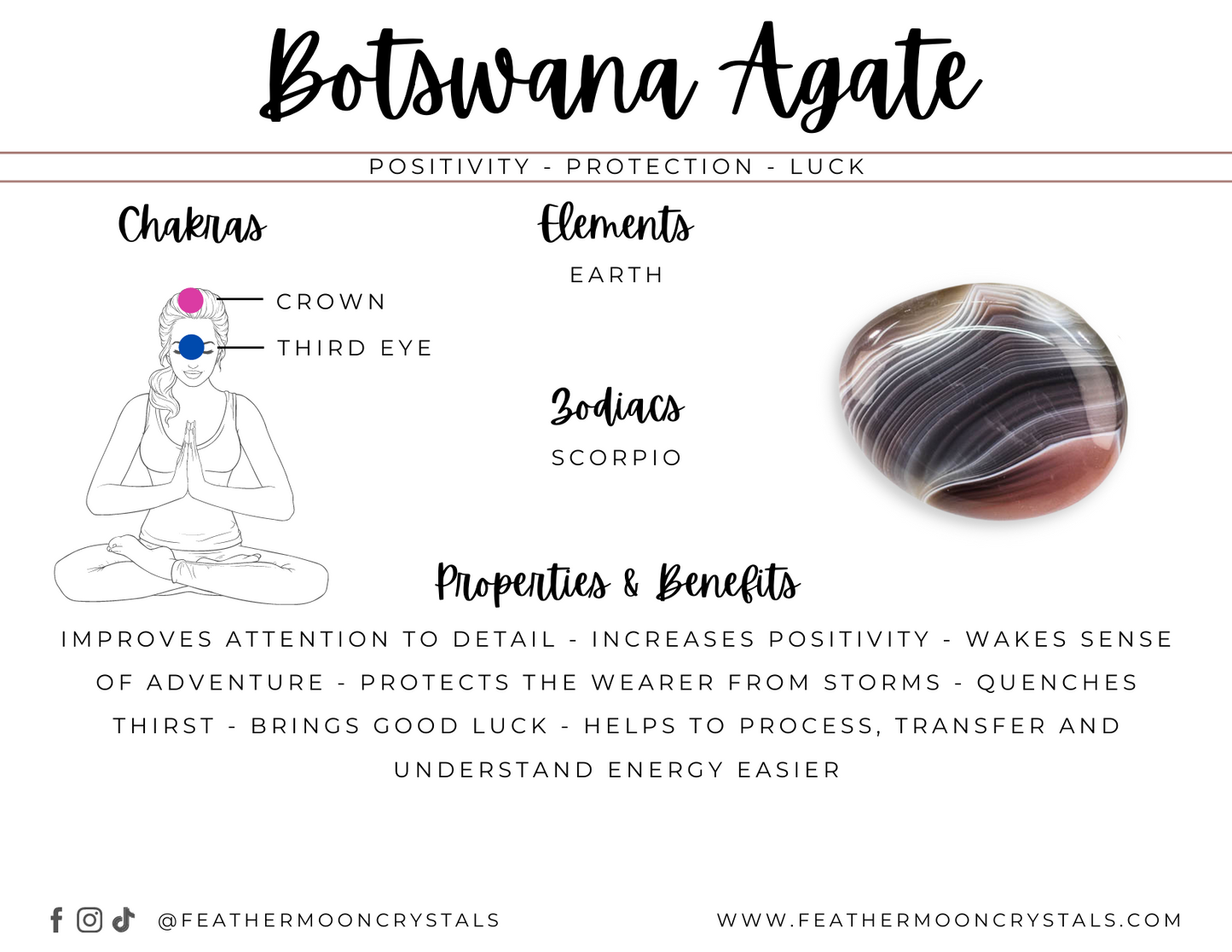 Botswana Agate Tumbles