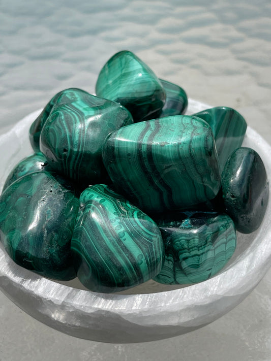 Malachite Tumbles