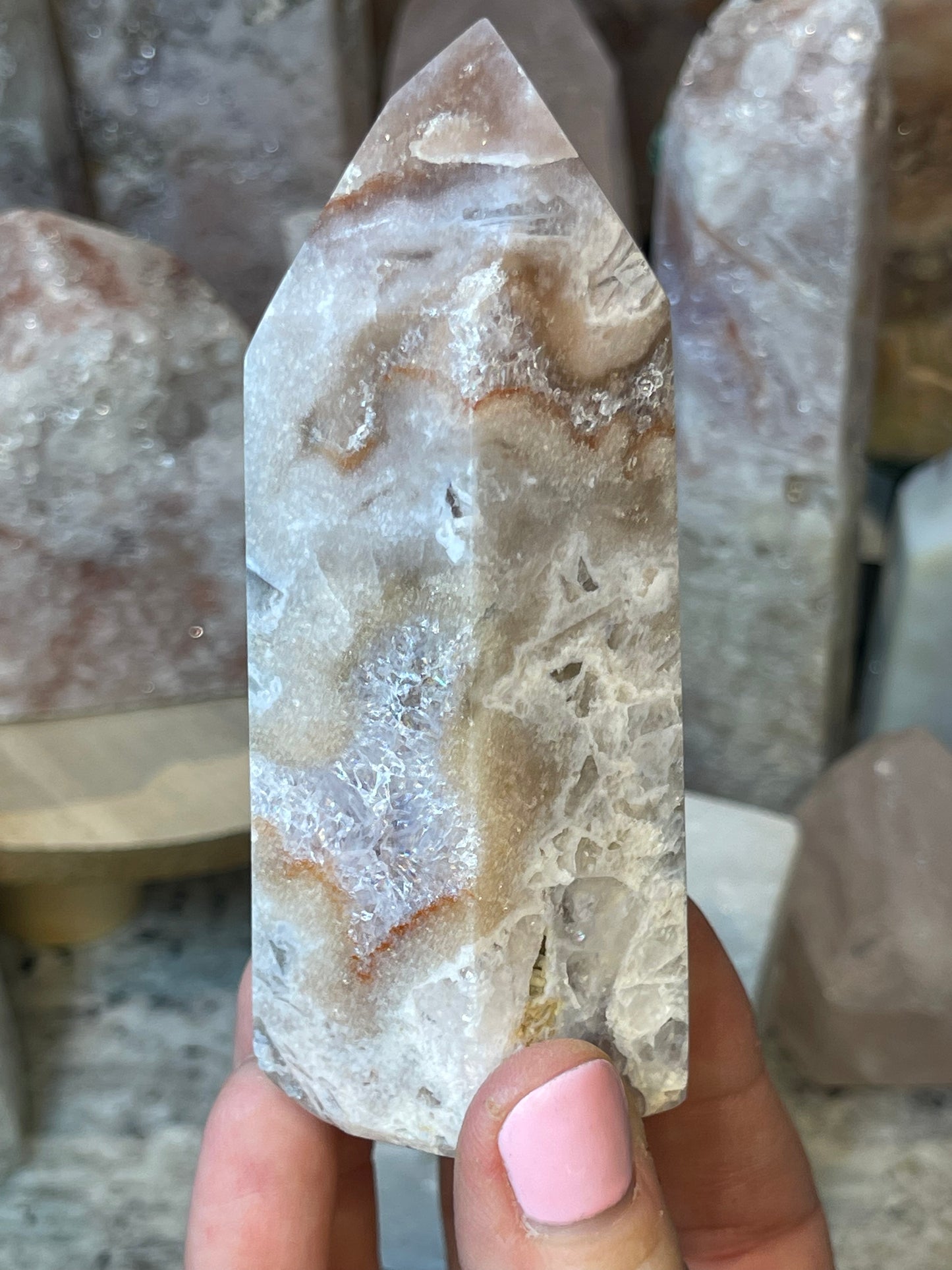 Pink Amethyst Towers