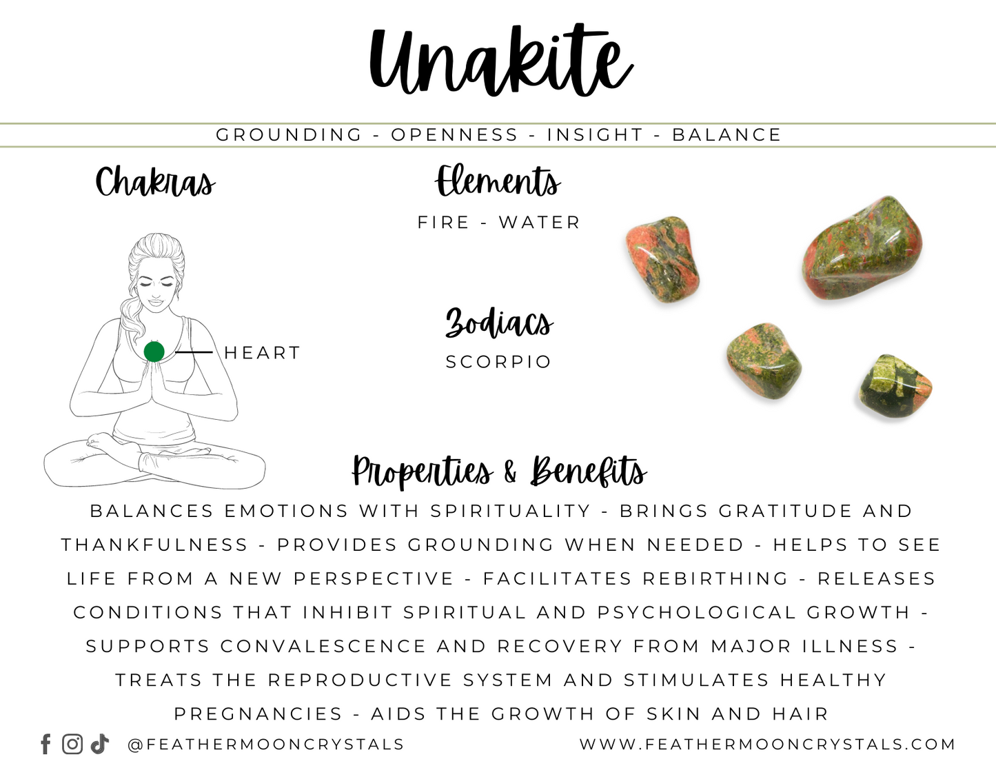 Unakite Tumbles