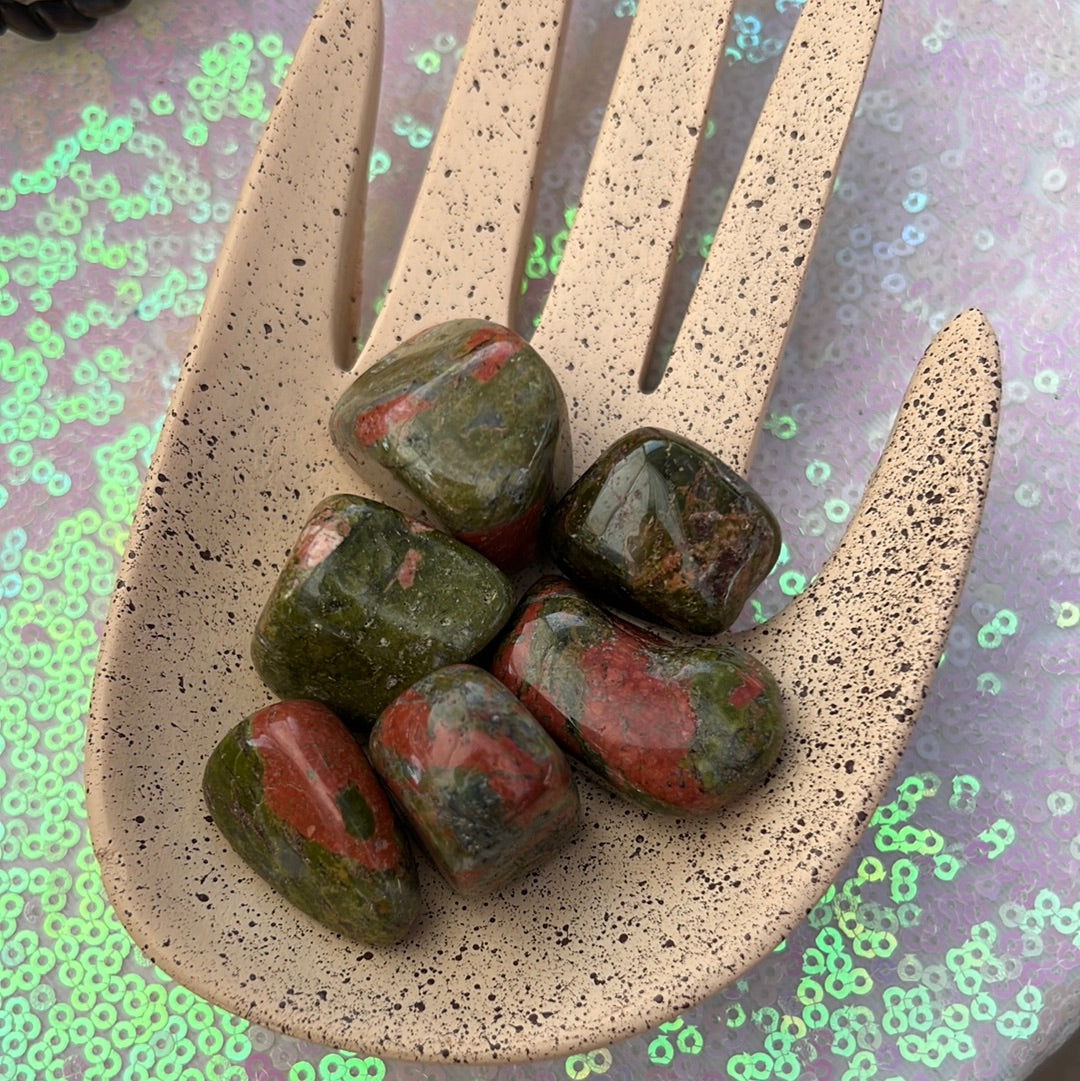 Unakite Tumbles