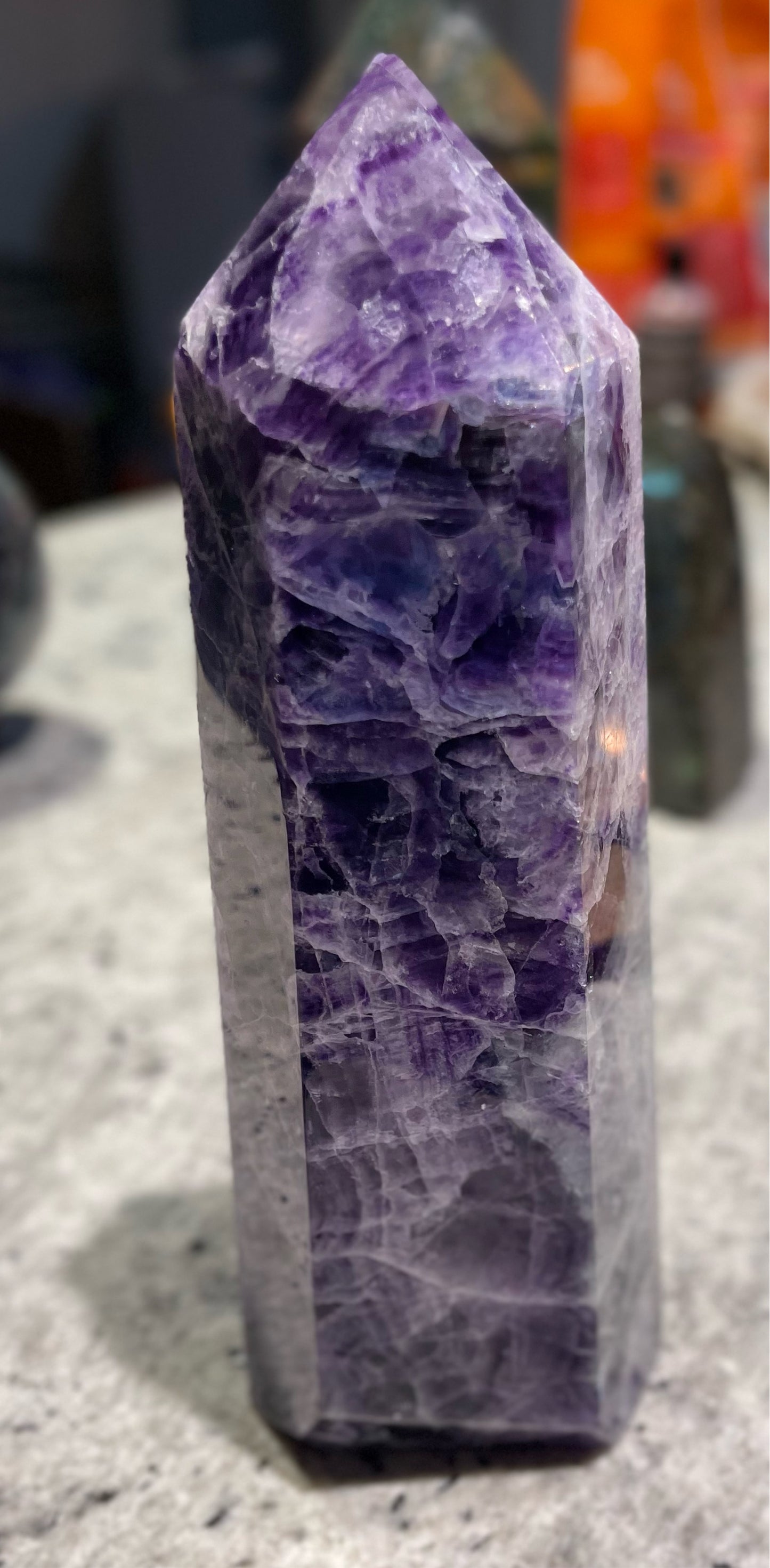 XXL Fluorite Tower- STATEMENT