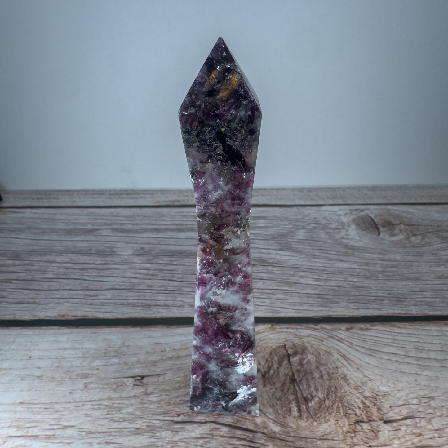 Lepidolite Tower