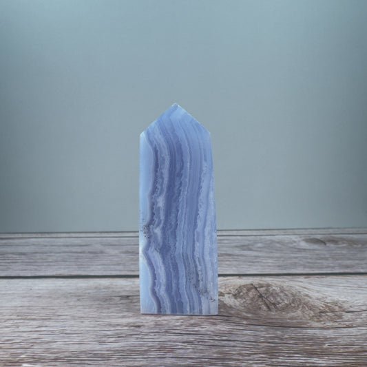 Agate (Blue Lace) Tower – AGA-TOW-0006