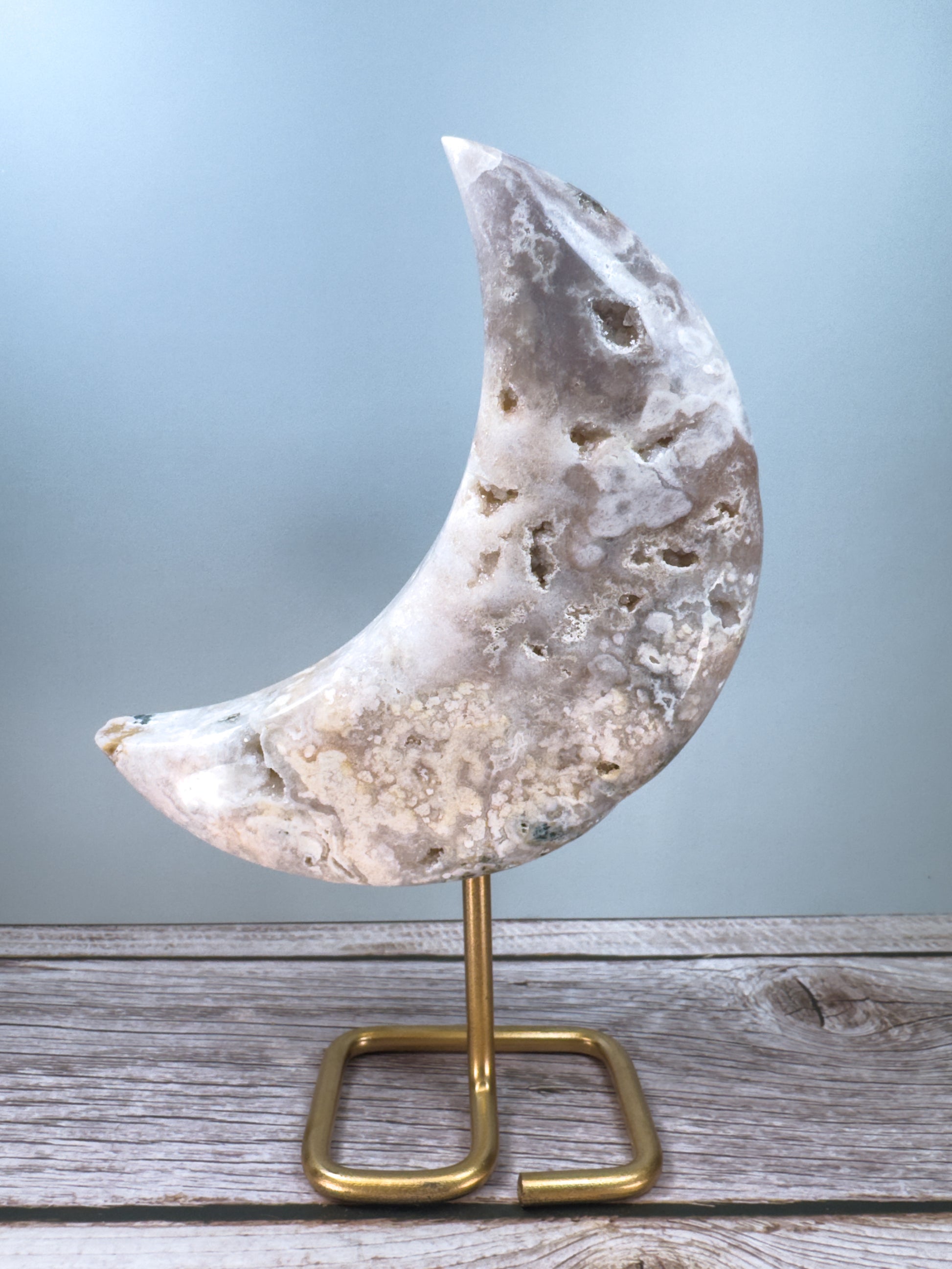 Pink Amethyst On Stand – 100009 (2)