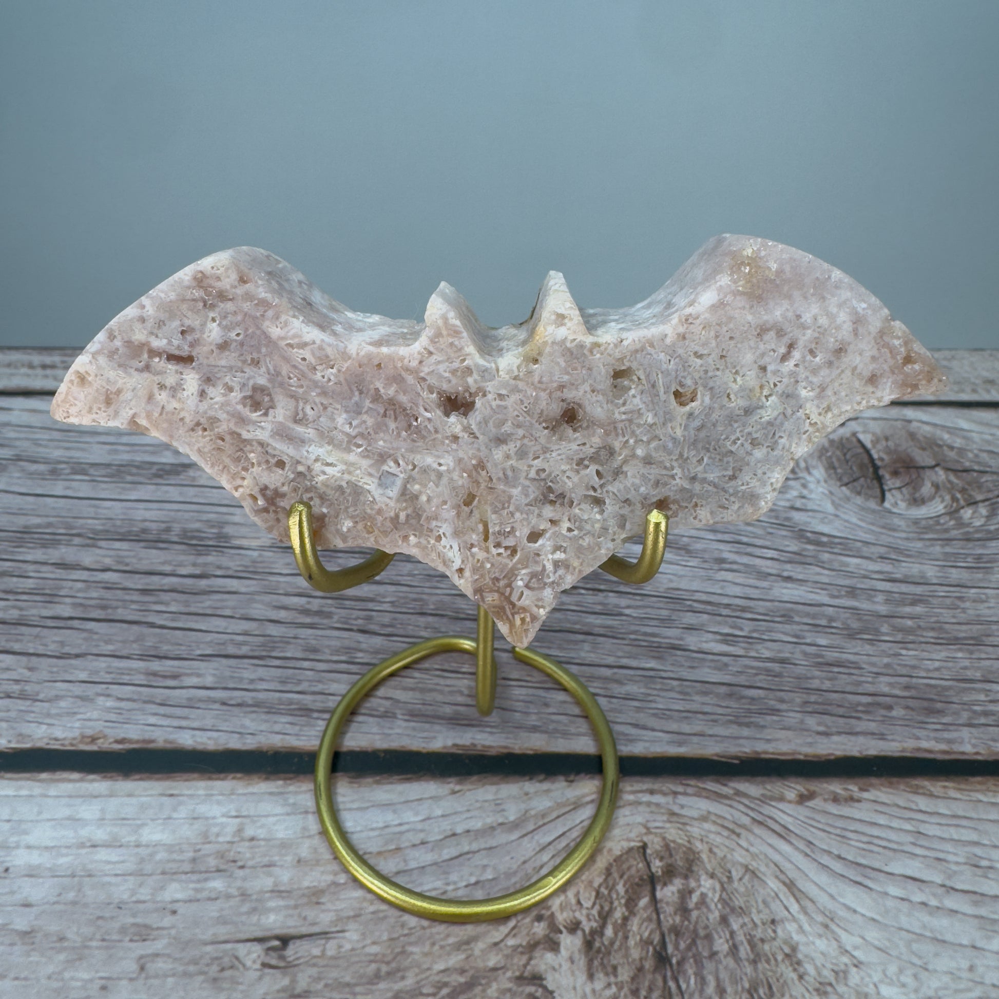 Pink Amethyst On Stand – 100011 (2)