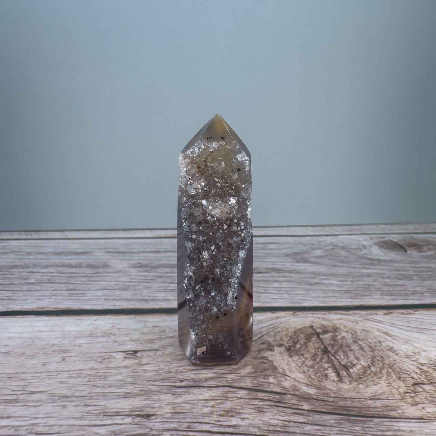 Druzy Agate Tower – 800016