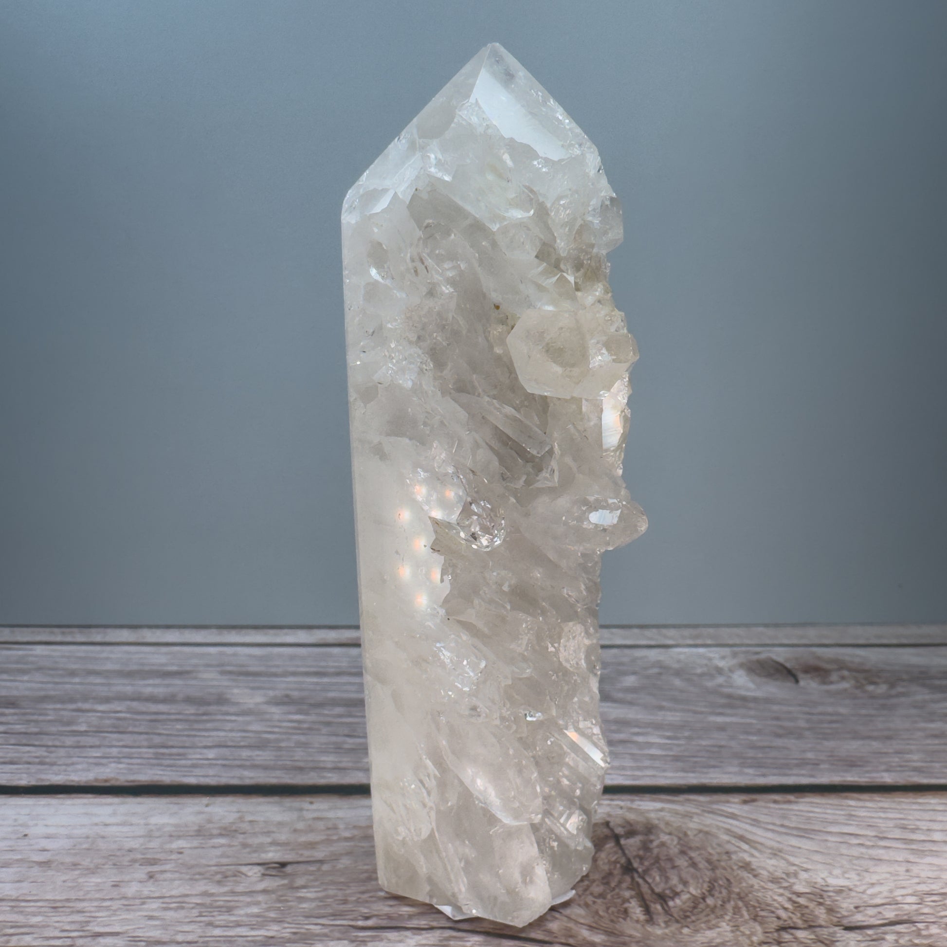 Clear Quartz Tower – 800021 (2)