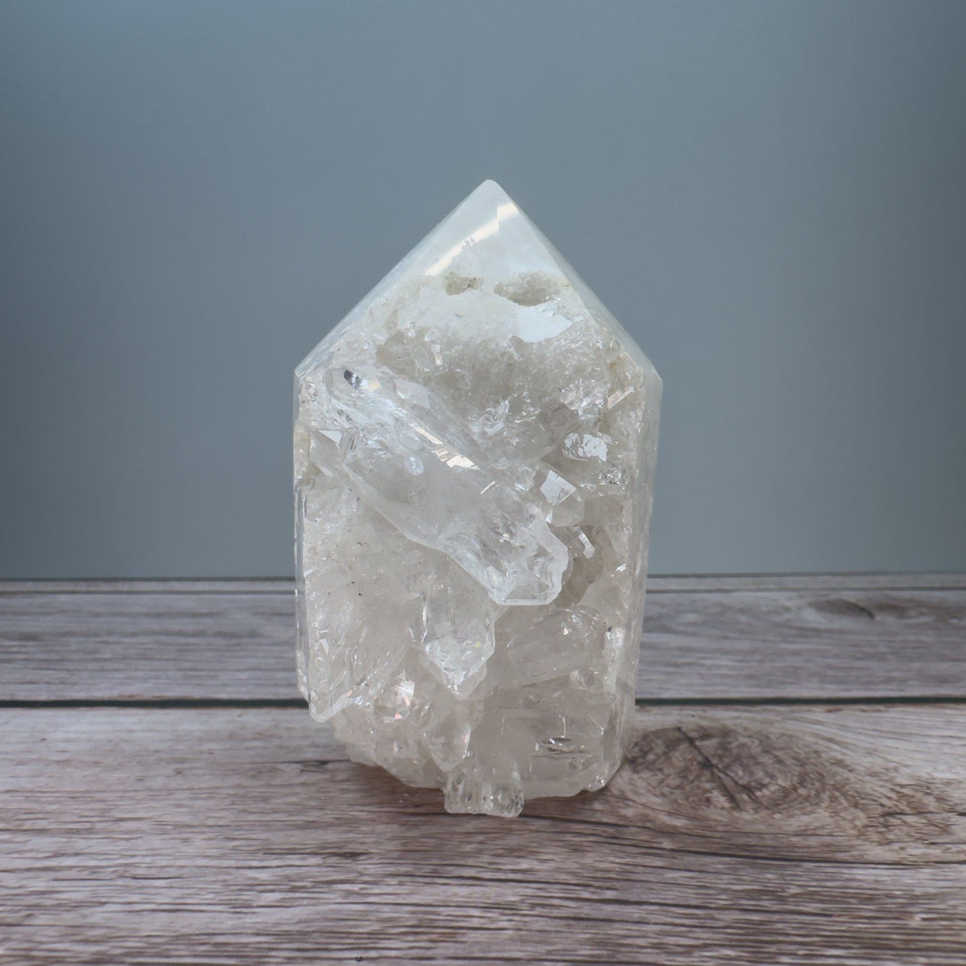 Clear Quartz Tower – 800023 (2)