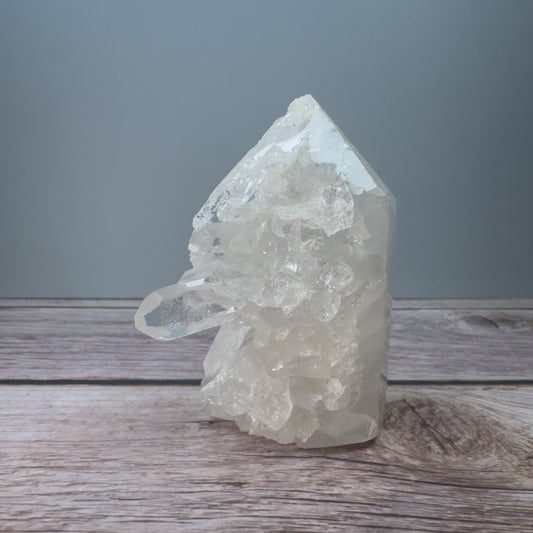 Clear Quartz Tower – 800025
