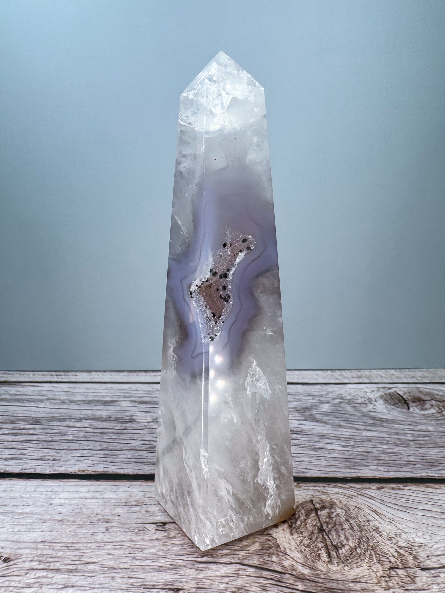 Druzy Agate Tower – 800029 (2)