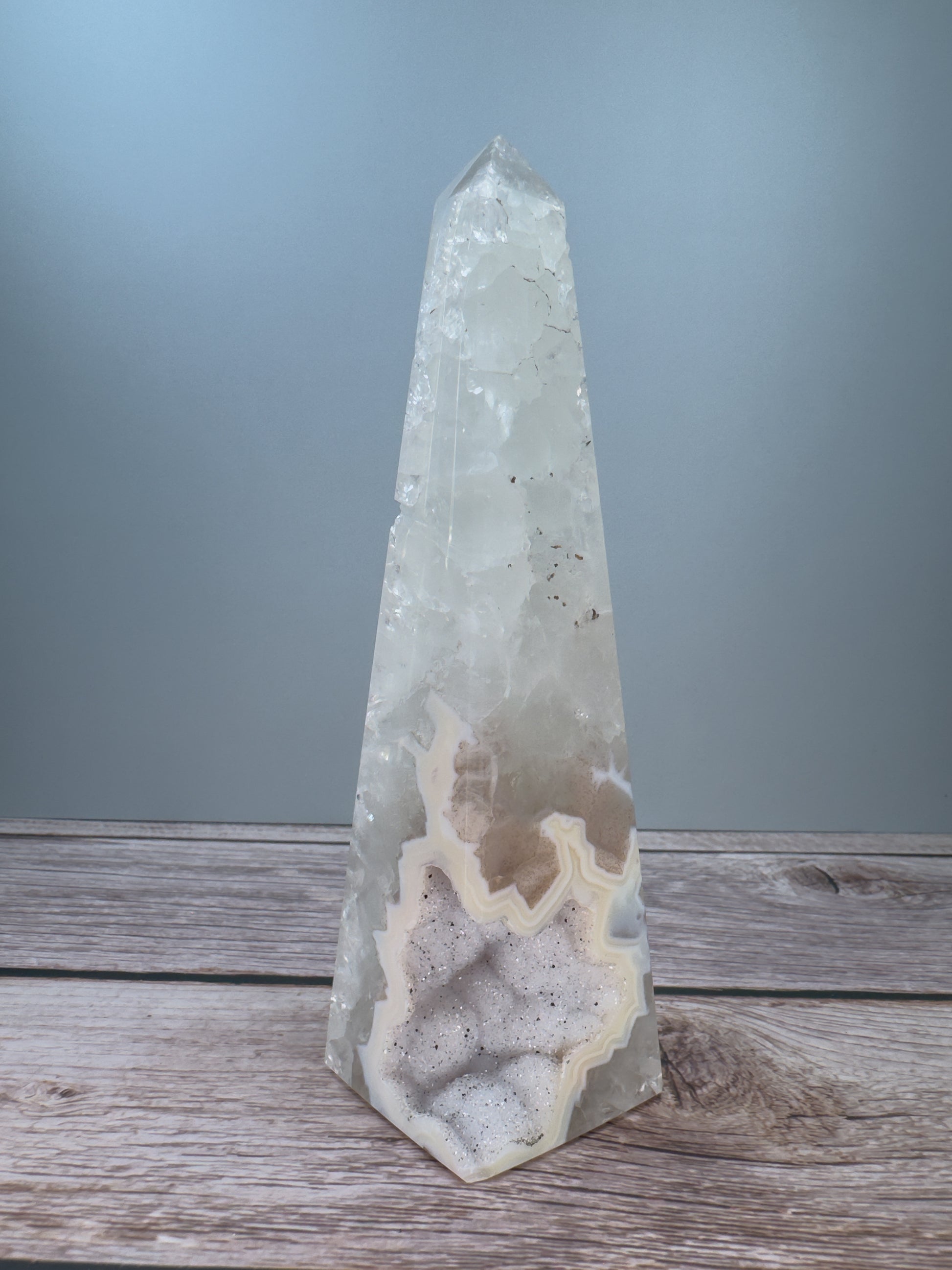 Druzy Agate Tower – 800031 (2)