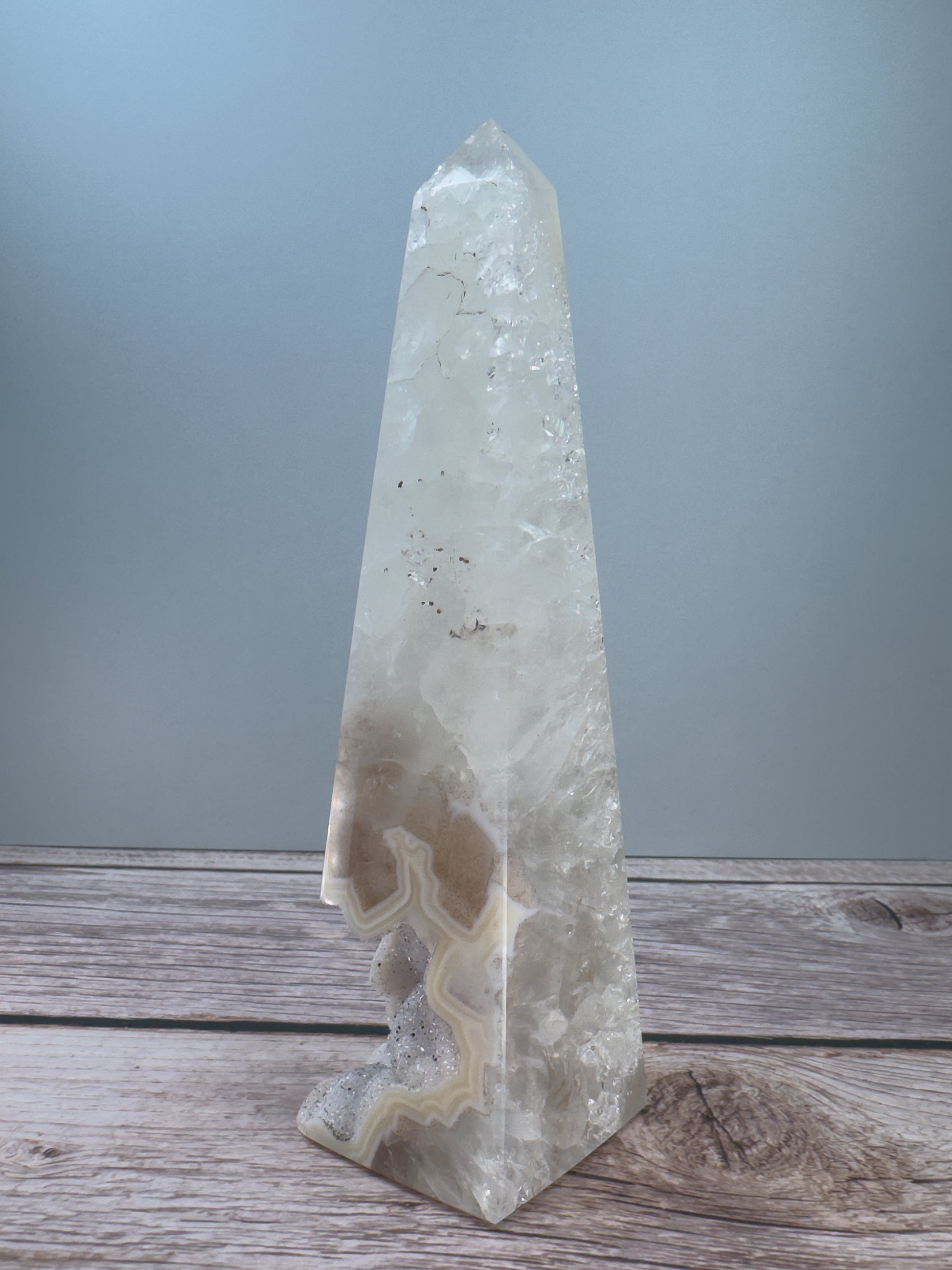 Druzy Agate Tower – 800031 (3)