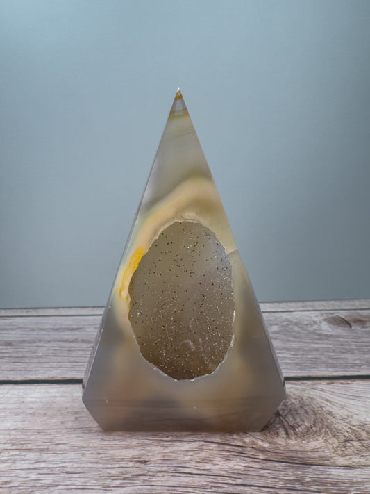 Druzy Agate Tower – 800032