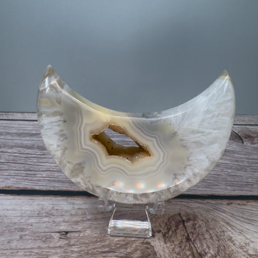 Druzy Agate Carving – 800037