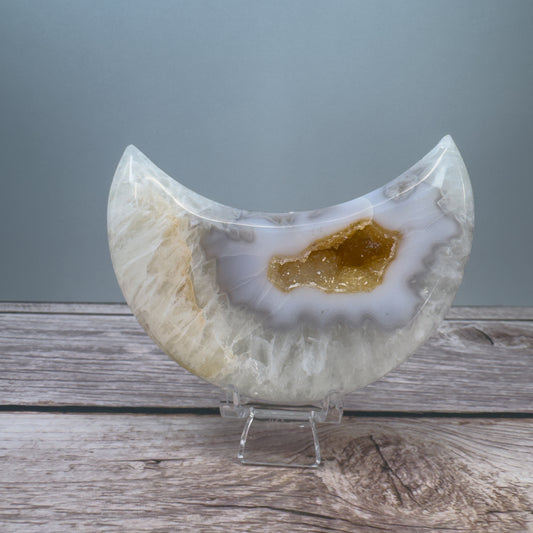 Druzy Agate Carving – 800038