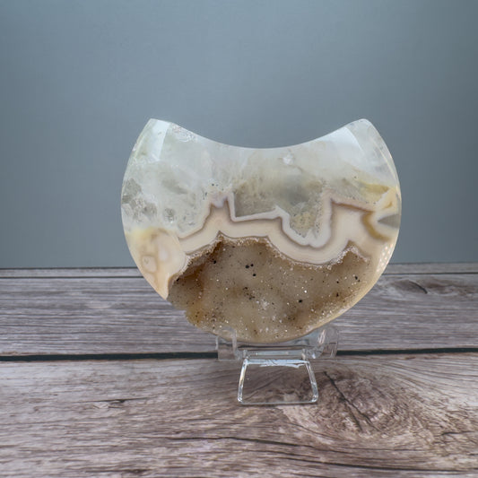 Druzy Agate Carving – 800040