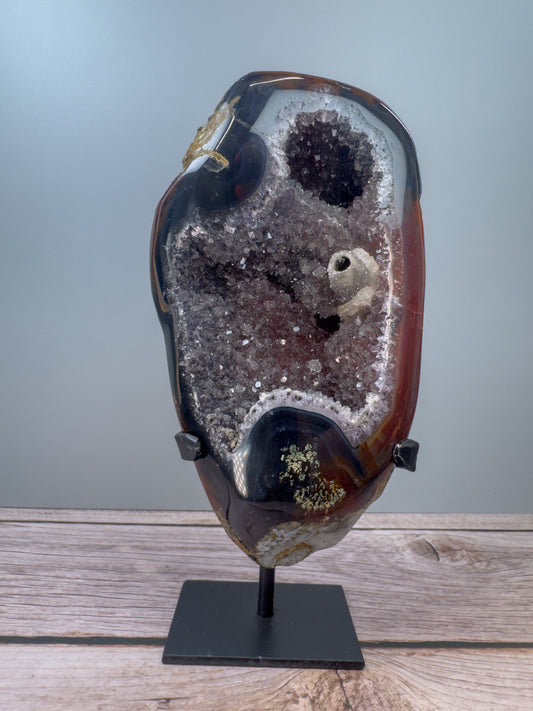 Druzy Agate On Stand – 800044