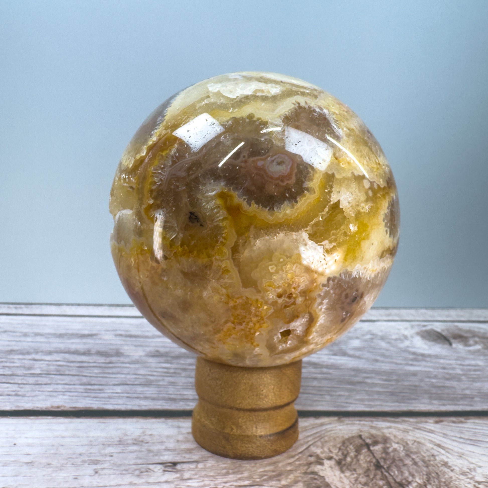 Druzy Agate Sphere – 800050 (3)