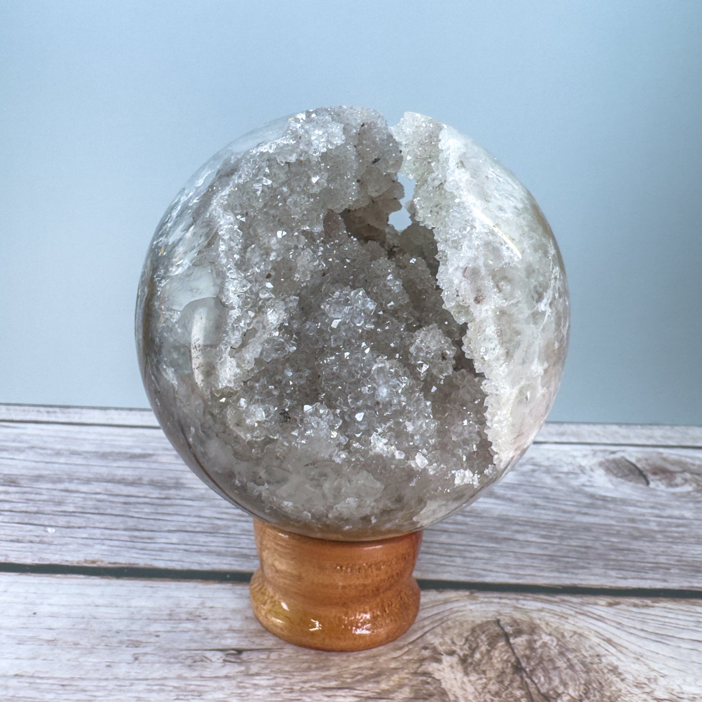Druzy Agate Sphere – 800051 (2)