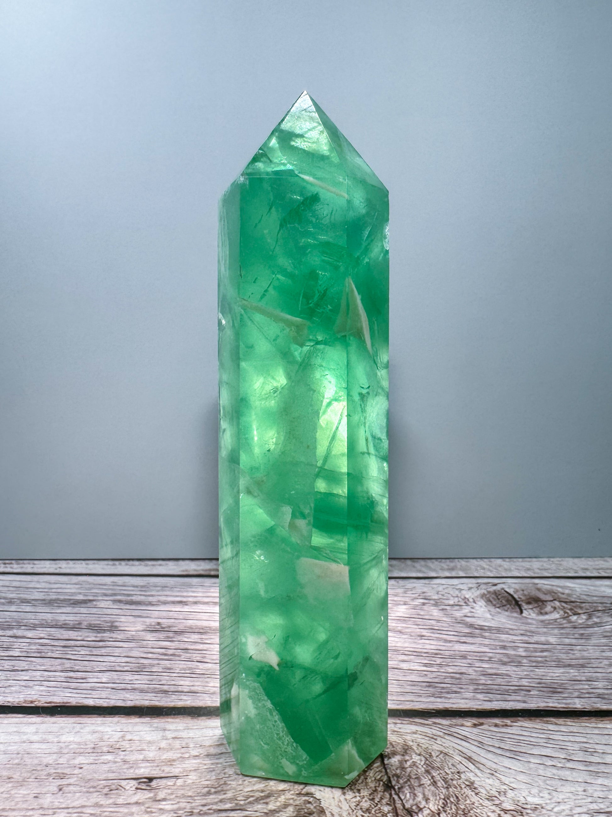 Green Fluorite Tower – 800066 (2)